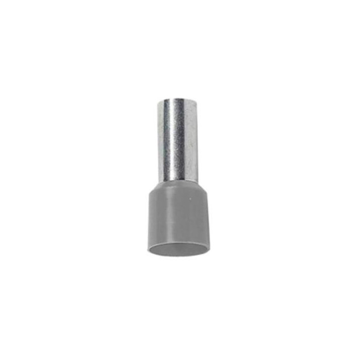 Embout de câblage Gris 2.5mm2 x100 - 41052
