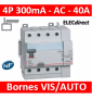 LEGRAND - Inter différentiel DX3-ID 4P 40A - 300mA - AC - Départ Haut - 5M - Réf : 411654