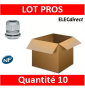Legrand - Presse-étoupe plastique - IP68 - ISO 16 - RAL 7001 - 098001x10