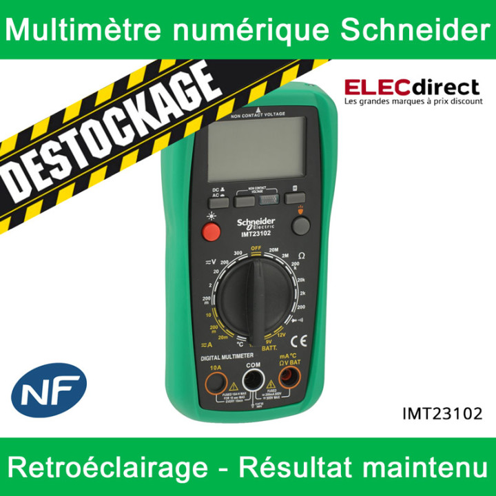 Schneider - Thorsman Multimètre digital/numérique Cat 3 - IMT23102