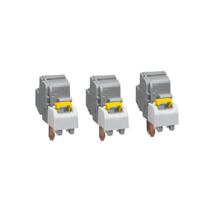 Legrand - Borne de raccordement à connexion auto - Répartition Triphasée - section 6 à 25 mm² - Réf : 405206