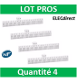 SCHNEIDER répartiteur RESI9 XE 26pas 13m avec connecteur - R9EXHC13x4