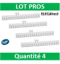 SCHNEIDER répartiteur RESI9 XE 36pas 18m avec connecteur - R9EXHC18x4