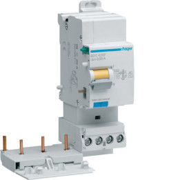 Hager - Bloc dif 3P+N 40A 30mA AC - BDC440F