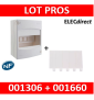 Legrand - Coffret cache-bornes 6 Modules + Obturateur - 001306+001660
