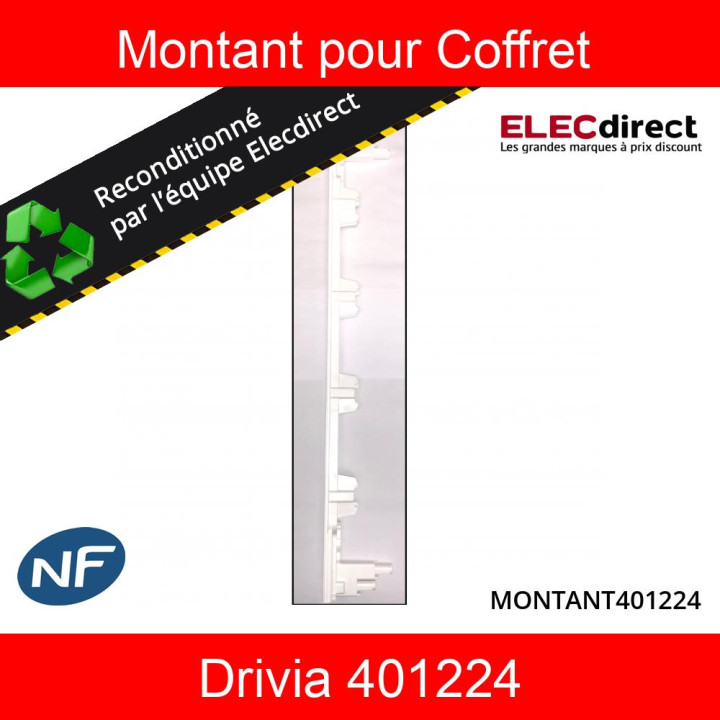 Legrand - Reconditionné - Montant pour Coffret Drivia 4 rangées 401 214 et 401 224 - MONTANT4RANGEES