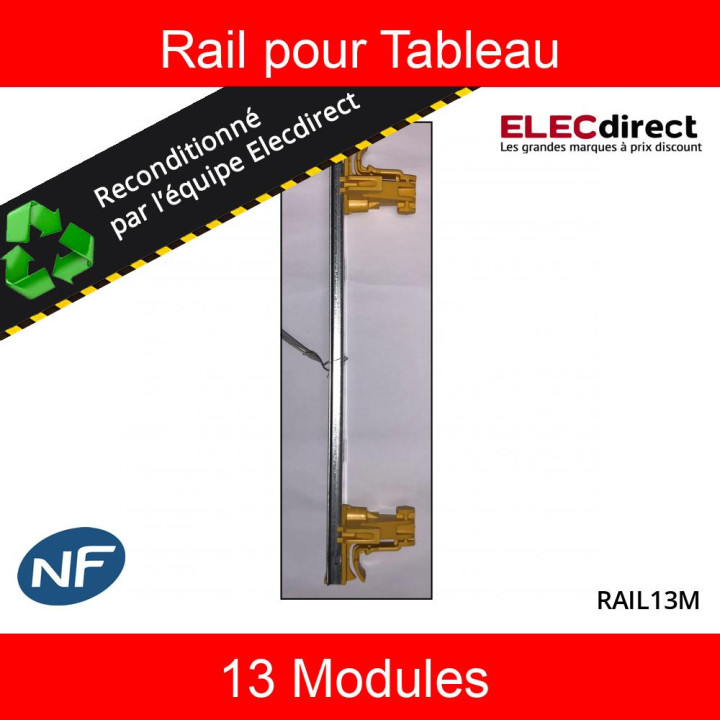Legrand - Reconditionné - Rail pour tableau 13 modules - RAIL13M