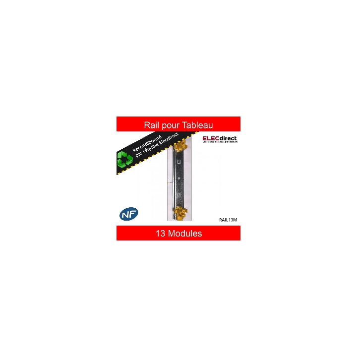 Legrand - Reconditionné - Rail pour tableau 13 modules - RAIL13M