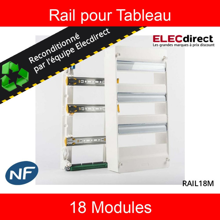 Legrand - Reconditionné - Rail pour tableau 18 modules - RAIL18M