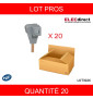 LEGRAND - LOT - Borne de raccordement pour tout peigne - section 6 à 35 mm² - Réf : 404906X20