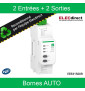Schneider - Wiser Energy - Module récepteur 2 entrées + 2 sorties - Alarme + Contrôle + Comptage - Réf : EER31500R