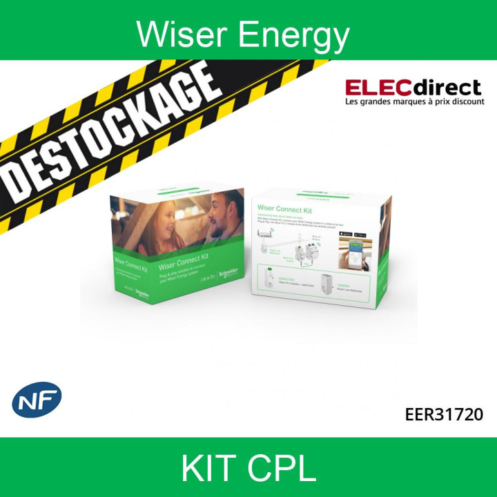Schneider - Wiser Energy - Kit CPL - Réf : EER31720