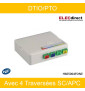 Casanova - DTIO/PTO équipé de 4 traversées SC/APC - Réf : H665004FONE