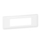 Legrand Plaque de finition horizontale Mosaic pour 6 modules blanc Réf : 277816L
