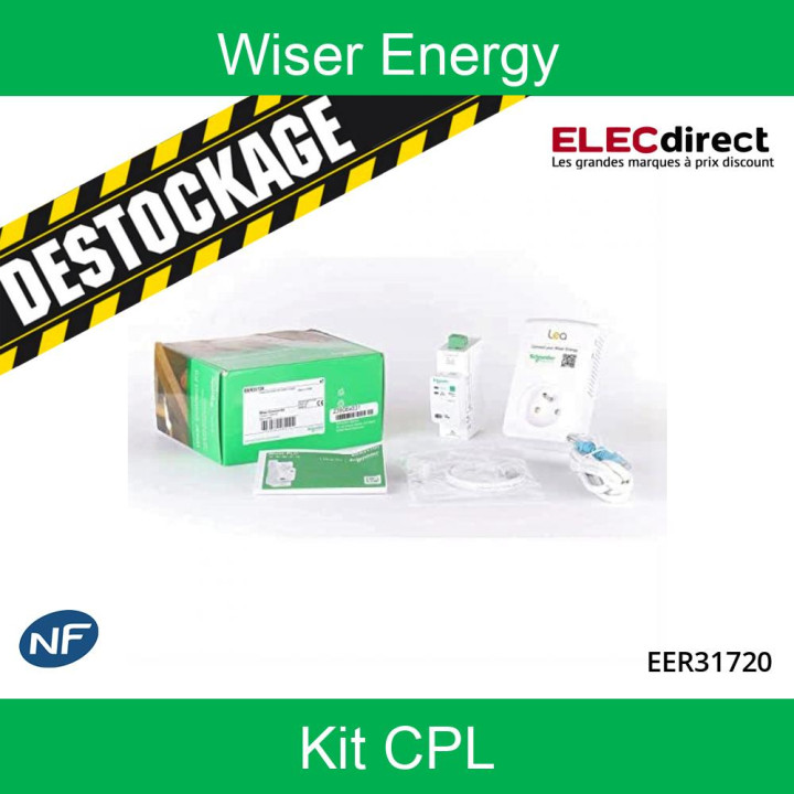 Schneider - Wiser Energy - Kit CPL - Réf : EER31720