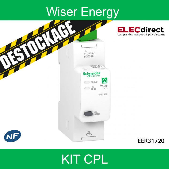 Schneider - Wiser Energy - Kit CPL - Réf : EER31720