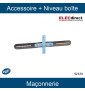 Eur'Ohm - Accessoire + Niveau boîte maçonnerie - Réf : 52123