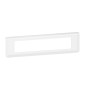 Legrand - Plaque de finition horizontale Mosaic pour 10 modules blanc Réf : 078810L