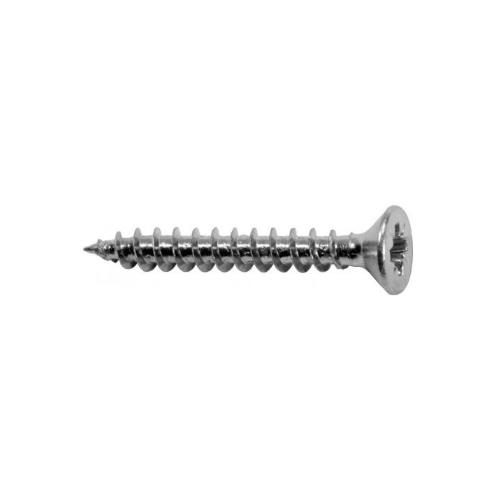 RAM - Vis Aggloméré Tête fraisée Pozi - Boîte de 200 - Ø5 mm - Longueur 30 mm - Réf : 22439