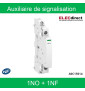 Schneider - Acti9 - iACTs - Auxiliaire de signalisation - 1NO + 1NF - pour ICT - Réf : A9C15914