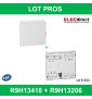 Schneider - Habillage + porte + panneau de contrôle - R9H13206+R9H13418