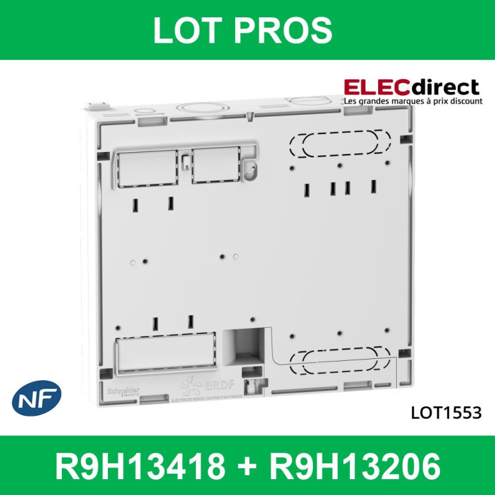 Schneider - Habillage + porte + panneau de contrôle - R9H13206+R9H13418