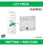 Disjoncteur de branchement EDF 60A instantané + Platine disjocnteur - 500mA - bipolaire - R9FT660+R9H13206