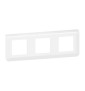 Legrand - Plaque de finition horizontale Mosaic pour 3x2 modules blanc - Réf : 277806L