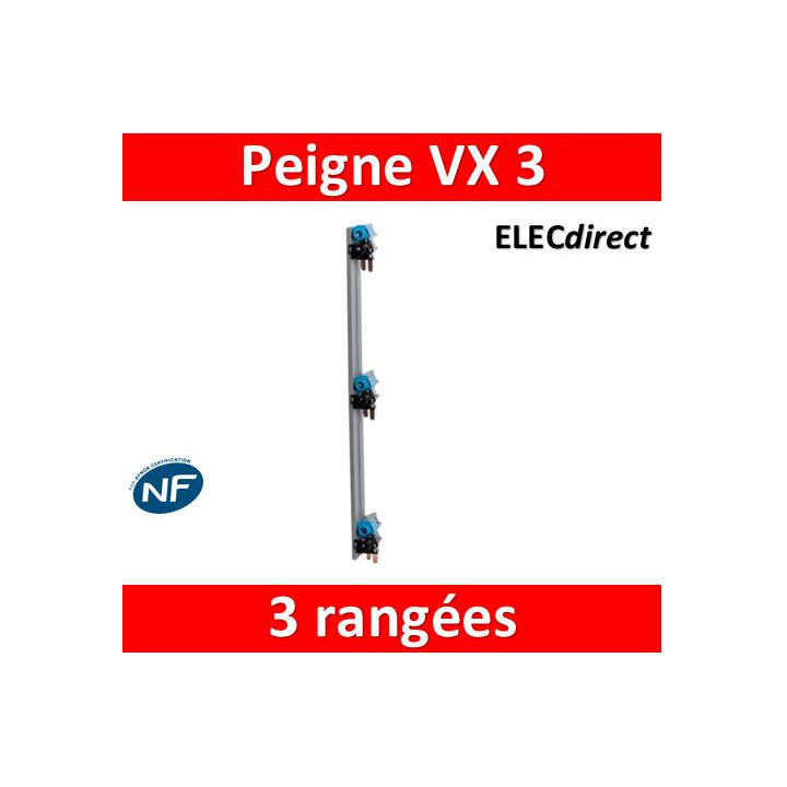 Legrand - Tableau électrique pré-équipé et pré-câblé pour T3 - Drivia - 13 modules - 3 Rangées - AUTO - Réf: LEGTABLEAUT3