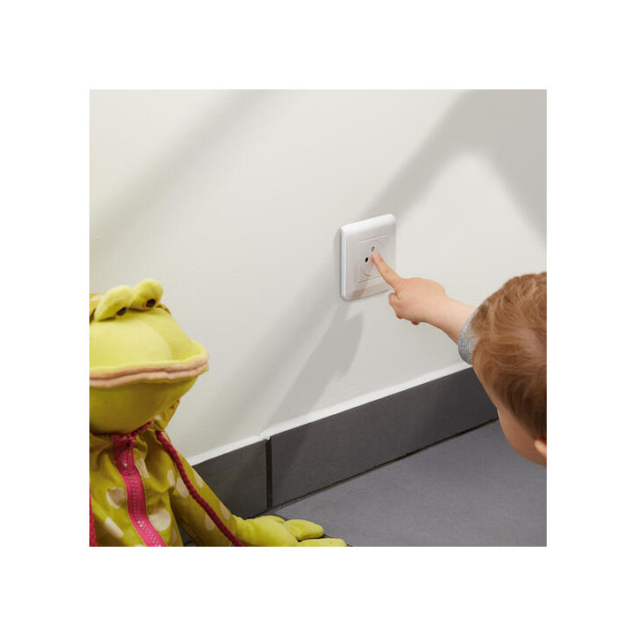 Legrand - Mosaic - Prise de Courant complète - 1 poste (2M) - 16A - 250V - 080251+277802L+278111L