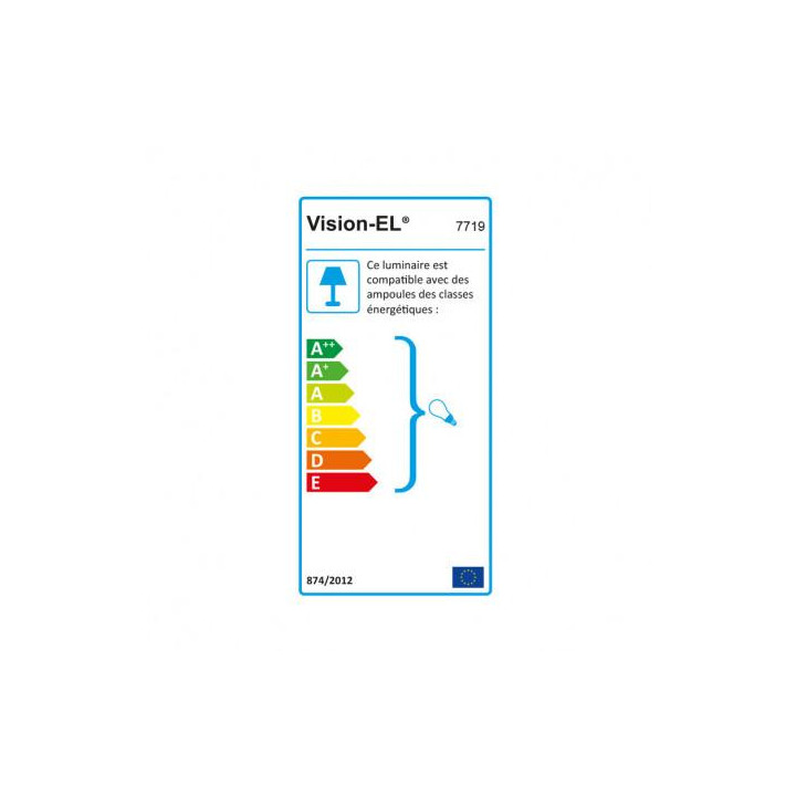 Miidex - Support Spot Orientable - étanche à l'air - Blanc - D.100mm - BBC - Réf : 7719x5