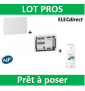 Schneider - Habillage + Porte + Platine  + disjoncteur instantané 60A 500mA - R9H18416+R9H18421+R9FT660