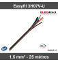 Easyfil 3H07V-U - 1,5mm2 - Couronne de 25 mètres - Réf : 10222113