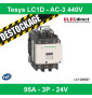 Schneider - TeSys LC1D - Contacteur 95A - 3P - Type AC-3 440V - Bobine 24 - Réf : LC1D95B7