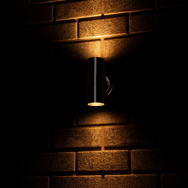 Led's light - LED outdoor - Applique murale Kopenhagen - 2x GU10 - IP44 - Réf : 1000530