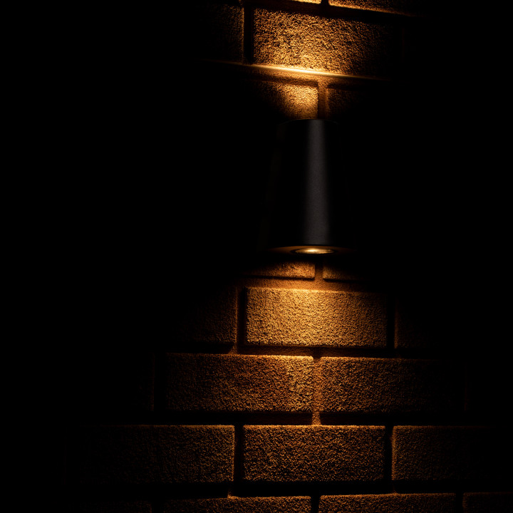 Led's light - LED outdoor - Applique murale Los Angeles - 2x GU10 - IP44 - Réf : 1000506