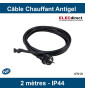 AS Schwabe - Câble chauffant Antigel avec thermostat 2 Mètres - IP44 - Réf : 67010