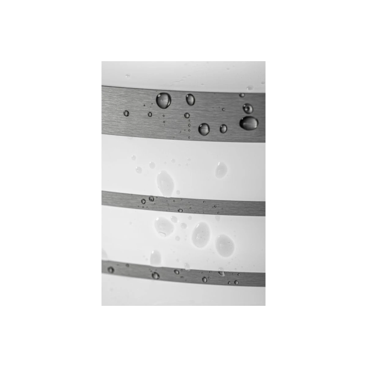 GTV Lighting - Applique murale LED ASTRIT - E27 - Gris - Réf : OS-ASTRITE27-80