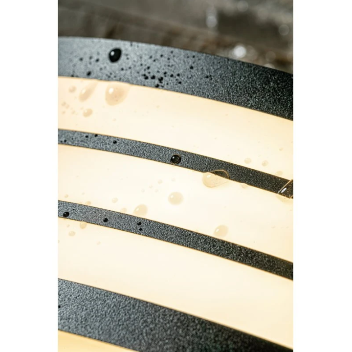 GTV Lighting - Applique murale LED ASTRIT - E27 - Noir - Réf : OS-ASTRITE27-20