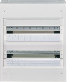Hager Coffret Vega largeur 18 modules hauteur 2 rangées VB218A