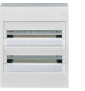 Hager Coffret Vega largeur 18 modules hauteur 2 rangées VB218A