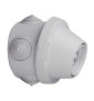 Legrand - Douille patère E27 Plexo - Orientable - Gris - Réf : 060152