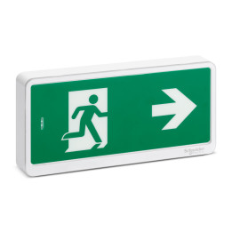 Schneider - Exiway Light Bloc de secours Evacuation - IP65 - SATI - Réf : OVA59111