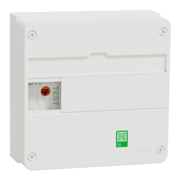 Schneider - Coffret VDI 13M 1R Resi9 - Grade 2TV basique - 4 x RJ45 Cat.6 - Réf : R9H13401VDIM