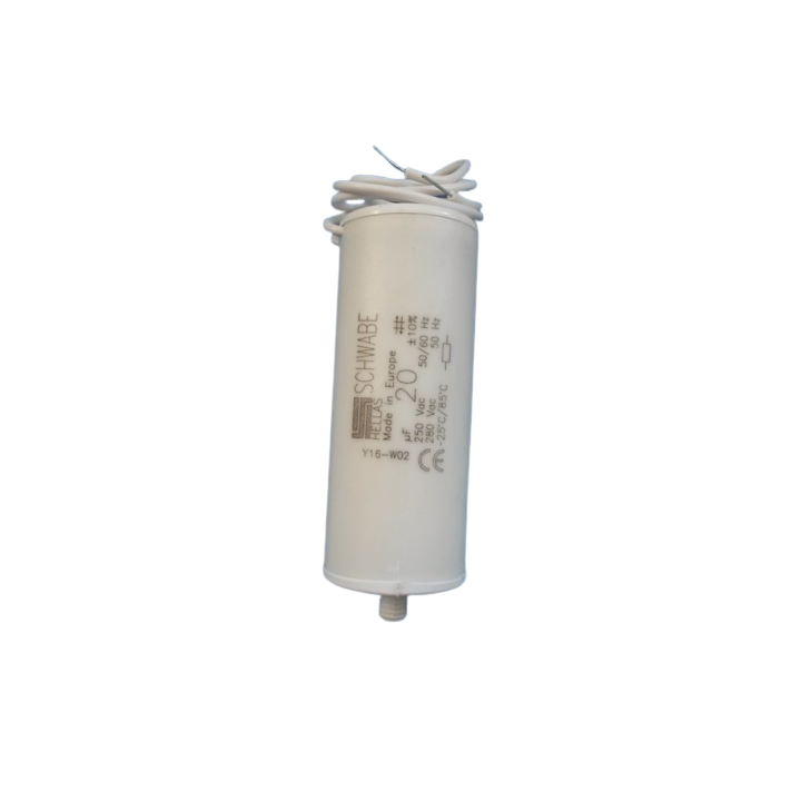 Schwabe Hellas - Condensateur de démarrage 20 µF - 250V - ±10% - Réf : CONDO20MF