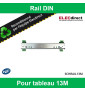 Schneider - Rail DIN pour tableau 13 modules - Réf : RAIL13MR