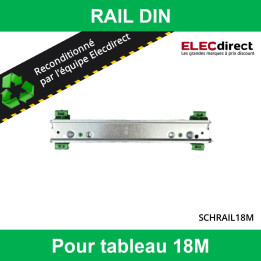 Rail DIN pour tableau 18 modules - Réf : RAIL18MR