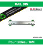 Rail DIN pour tableau 18 modules - Réf : RAIL18MR