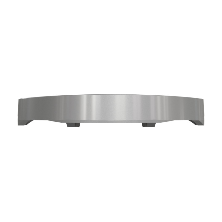 Schneider - Enjoliveur pour commande lumineuse Odace - Aluminium - Livré sans LED - Réf : S530297