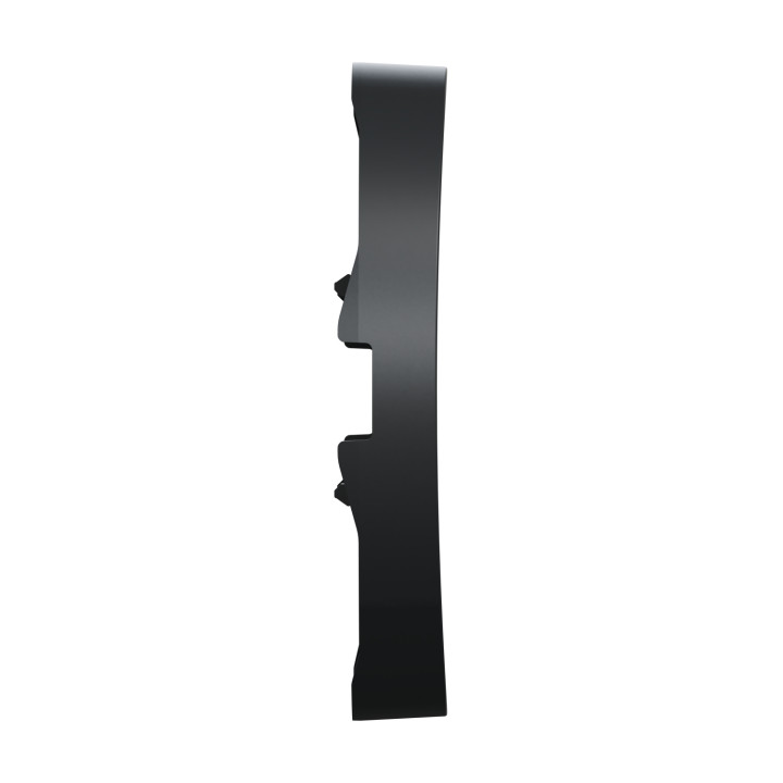 Schneider - Enjoliveur pour commande lumineuse Odace - Anthracite - Livré sans LED - Réf : S540297